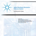 MassHunter Workstation Unknowns Analysis Familiarization Guide