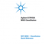 Agilent G1701DA MSD ChemStation操作说明书