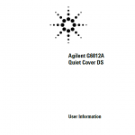 Agilent G6012AQuiet Cover DS 用户手册