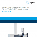 Agilent 7250 Accurate-Mass Quadrupole Time-of-Flight (Q-TOF) GCMS System Quic