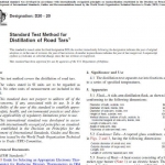 ASTM D 20 - 20Standard Test Method for Distillation of Road Tars